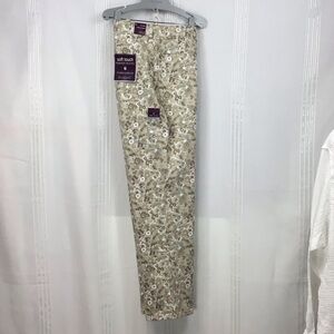 🦢 Gloria Vanderbilt Amanda Floral Soft Touch Slimming Jeans Sz 16